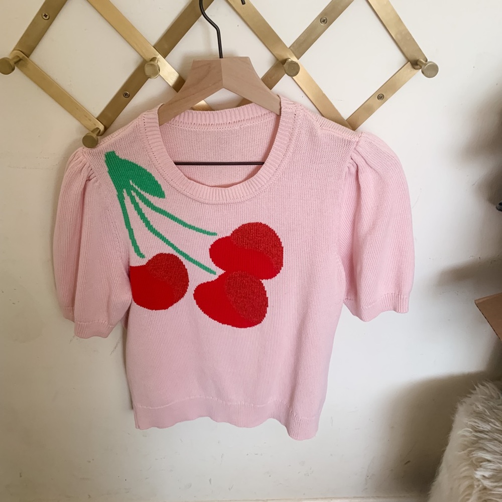Kate Spade cherry sweater